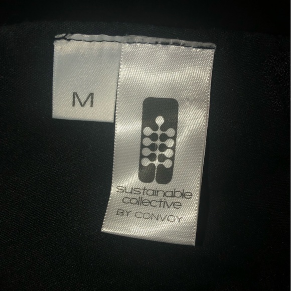 Sustainable Collective by Convoy black halter dress size M - Picture 3 of 3